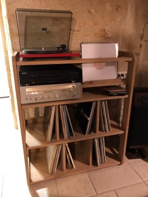 Meuble à vinyles