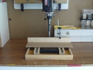 Plateau perceuse a colonne