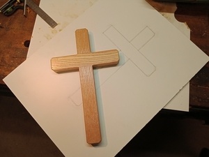 Croix express pour enterrement