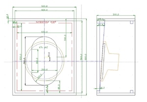 Cab 1x12 OS vertical (corriger profondeur à 350)