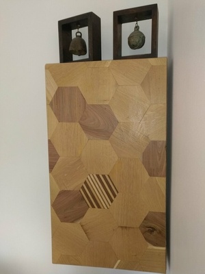 Un placard en tomettes