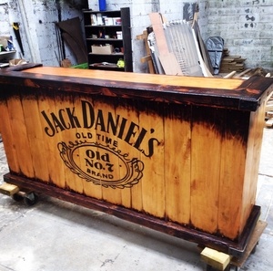 Bar et tabouret Jack daniels