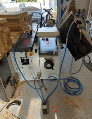 Dispositif de dispersion des copeaux