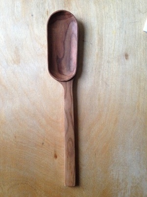 Cuillère en noyer
