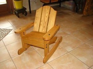 Fauteuil à bascule pour enfant