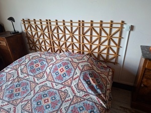 Tête de lit façon kumiko