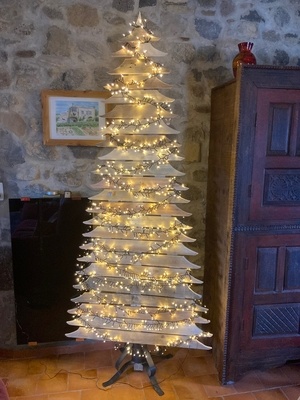 Sapin de Noël en bois de palette