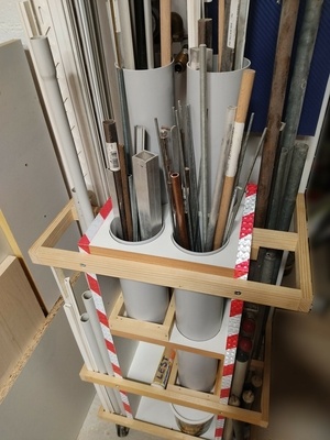 Un rangement calibré.