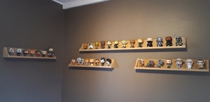 Étagère murale en chêne