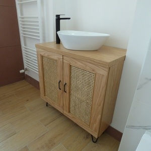 Petit meuble sous vasque et sur mesure