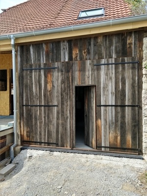 Nouvelle peau pour la Grange