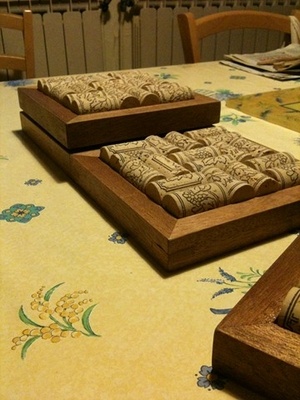 Dessous de plat en bouchons de liège