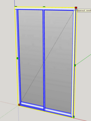 Compartment doors Двери купе