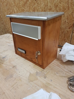 Boite au lettre réaliser au Cfa Btp