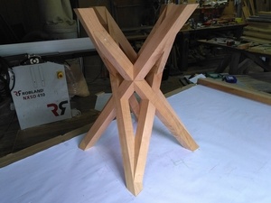 Piètement à devers