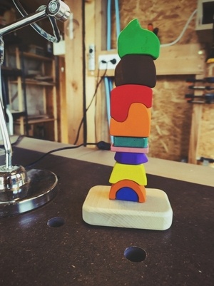 Jeu en bois * inspiration Montessori