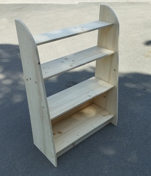Étagère en pin - Mon premier meuble