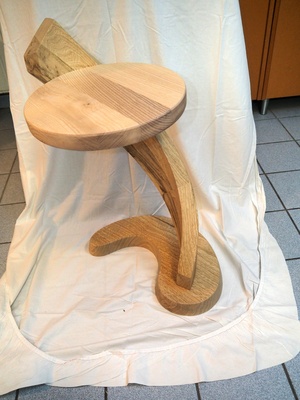 Table de canapé courbe