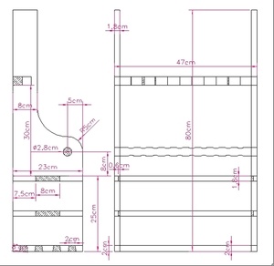 Rack à petites scies