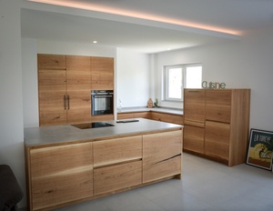 Cuisine chêne massif