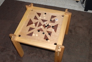 Prototype de table basse à jeux