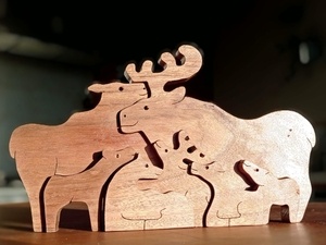 Familles d'animaux chantournées