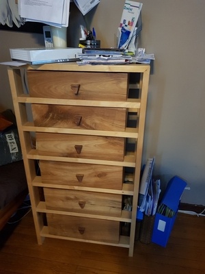 Meuble haut à tiroirs