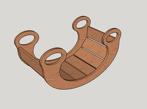 Rainbow Rocker - Balançoire Arc En Ciel