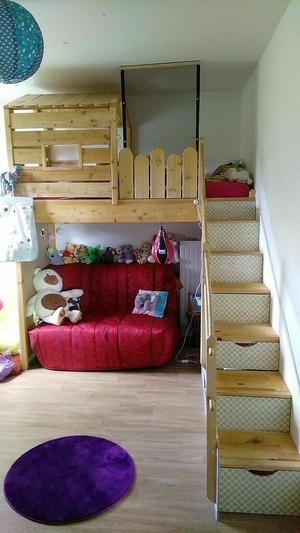 Lit enfant mezannine