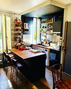 Rangements Cuisine - Sapin Huilé & Tiges Acier