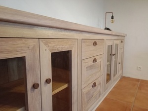 Meuble en frêne tout massif