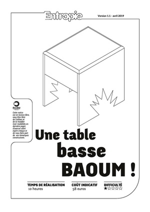 Table basse baoum
