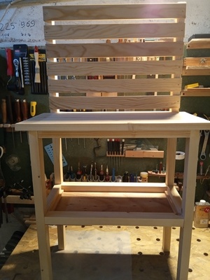 Petit établi pour une petite pépette