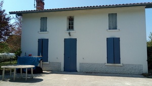 Volet landais à clé en Palapi