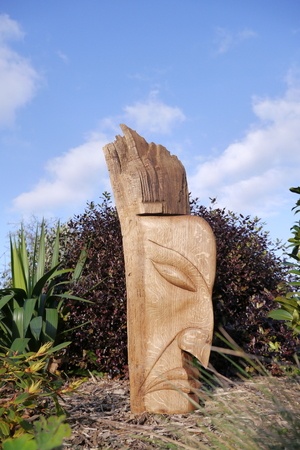 Tete d'indien en chêne