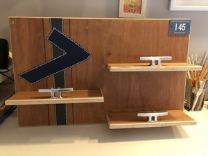 Étagère de bord de mer