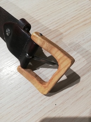 Boucle de ceinture en frêne