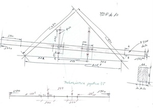 Équerre pour escaliers
