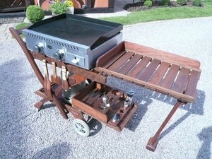 Support pour Plancha