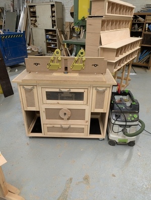 Table de défonceuse