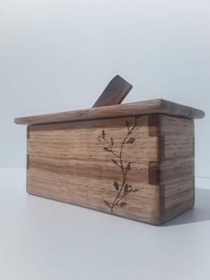 Mini boîte !!!!  chêne et noyer du Royan