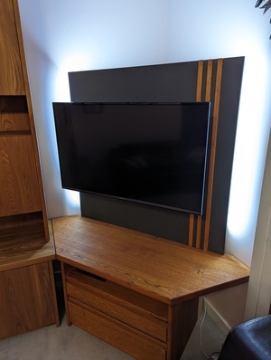 Meuble TV d'angle