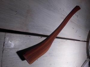 Spatule de forme libre en Amandier