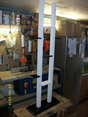 Lampe étagere sur pied