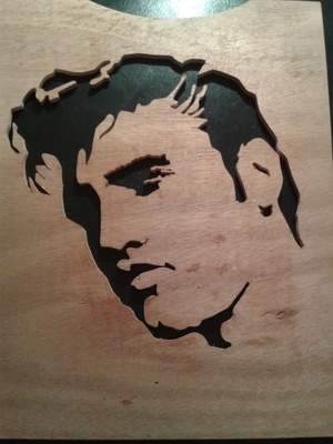 Mon premier portrait ................. le KING