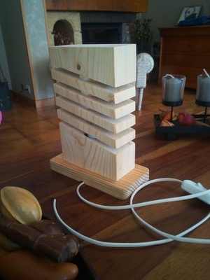 Ma première lampe à led.