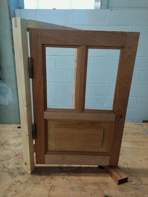 Fabrication d'une porte intérieure (maquette)