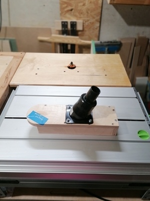 Gabarit rainures faces concaves