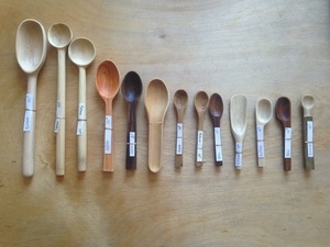 Les cuillères taillées durant le premier confinement...