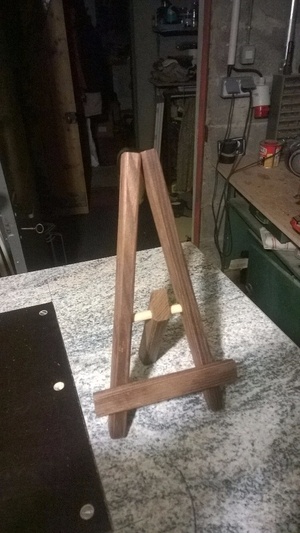 Chevalet pour petite ardoise